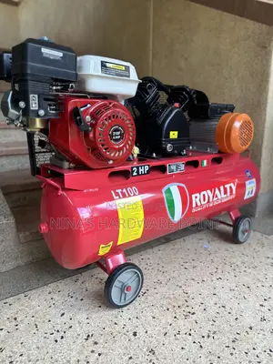 Air Compressor 100ltrs Double Function