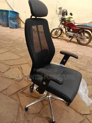 Back Support Office Chair (Black)