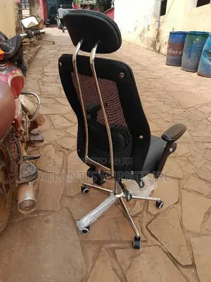 Back Support Office Chair (Black)