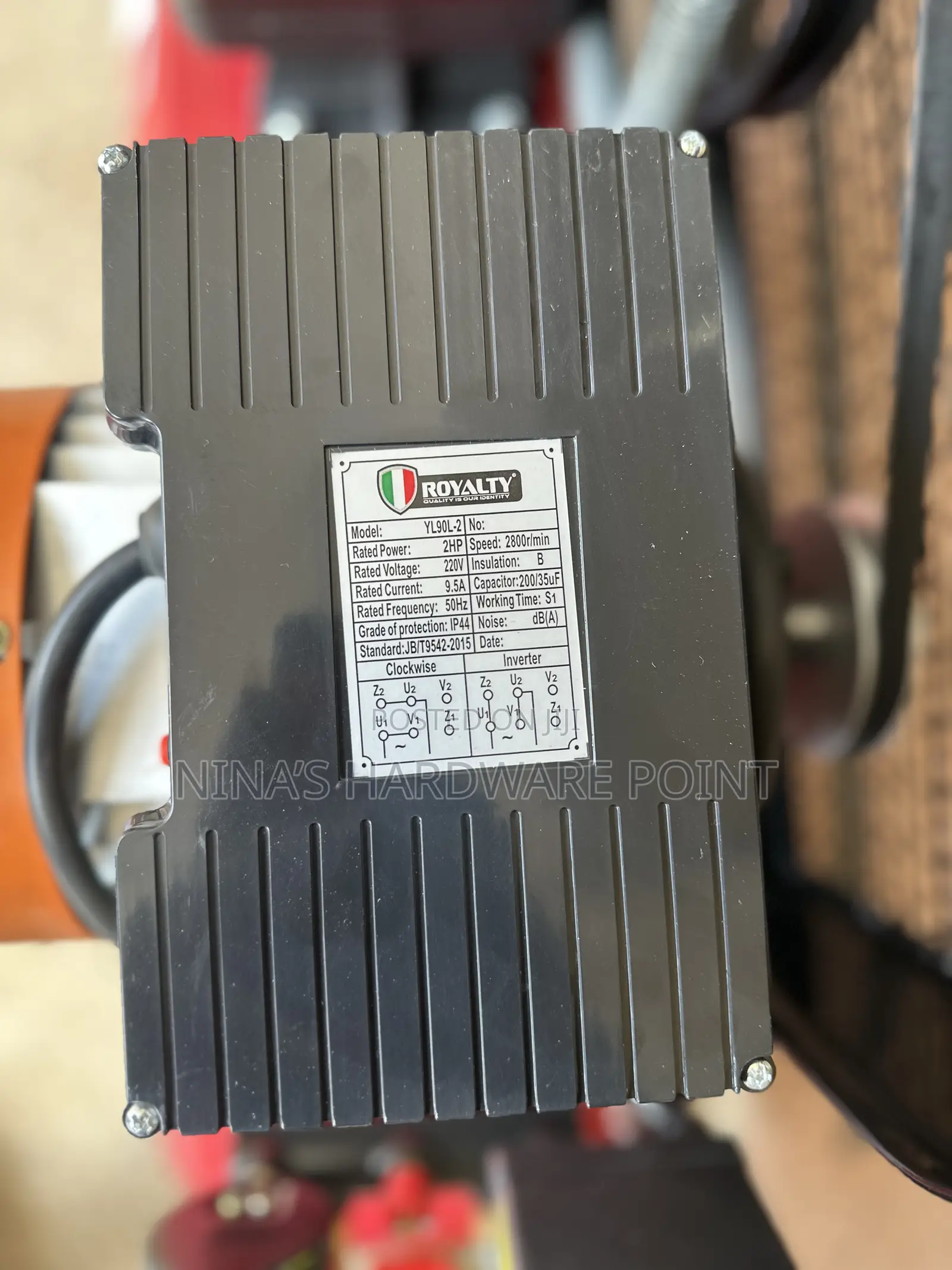 Air Compressor 100ltrs Double Function