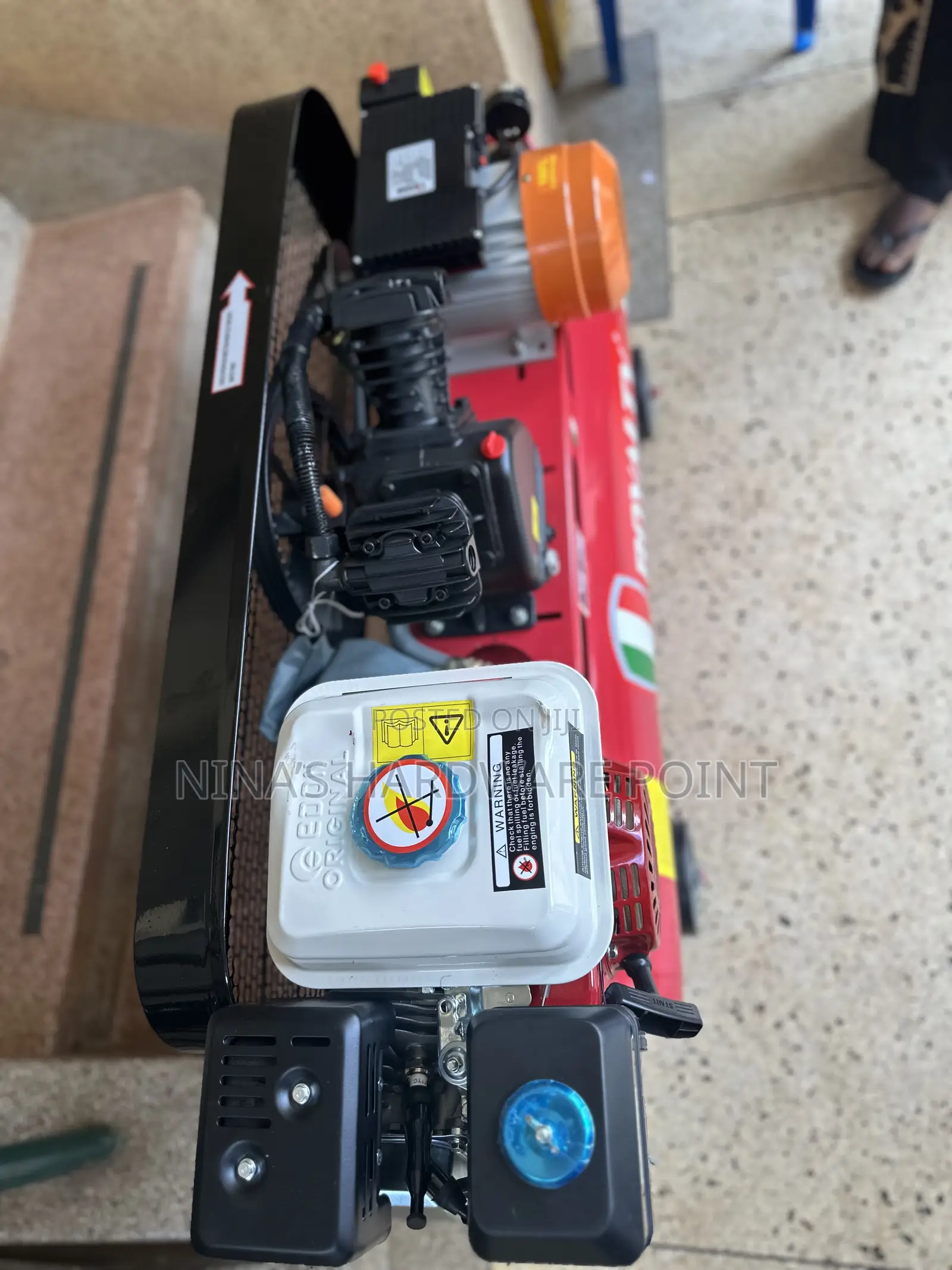 Air Compressor 100ltrs Double Function