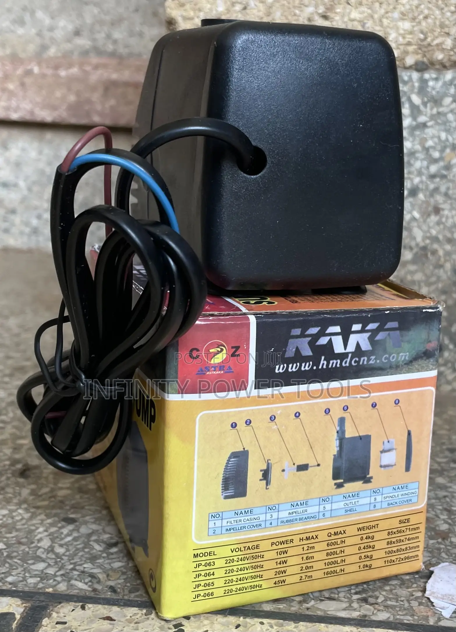 Fountain Submersible Pump 30w