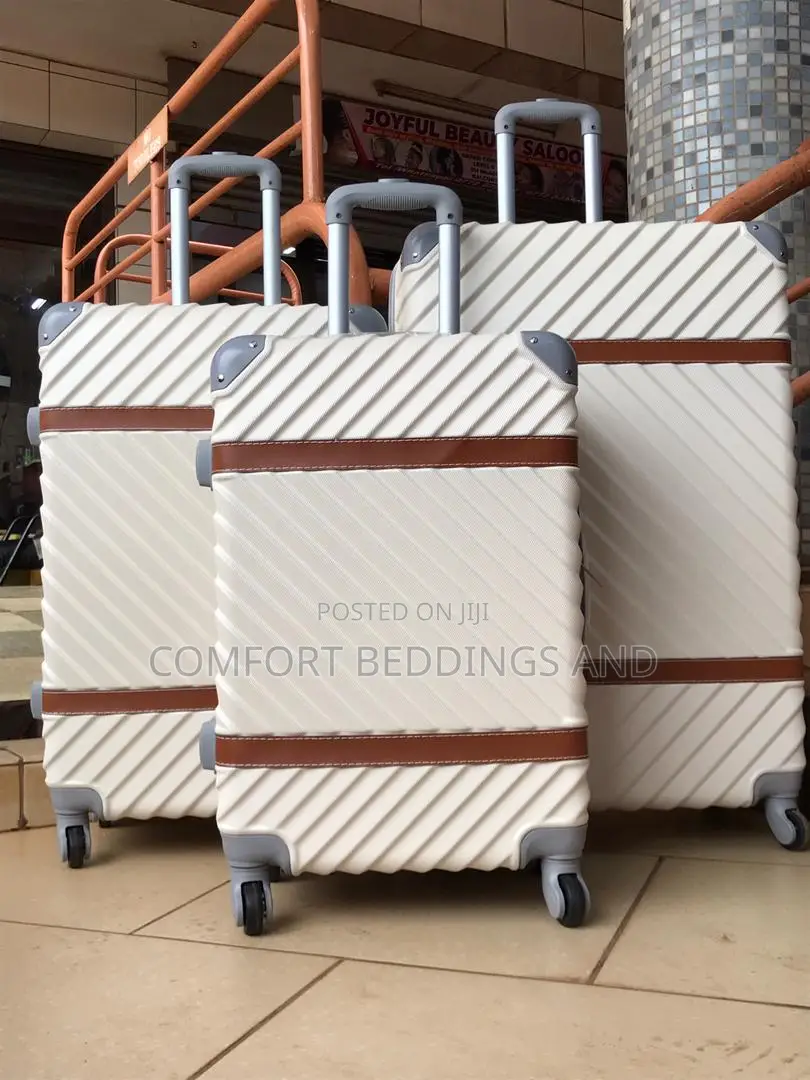 Plastic Suitcases Gray