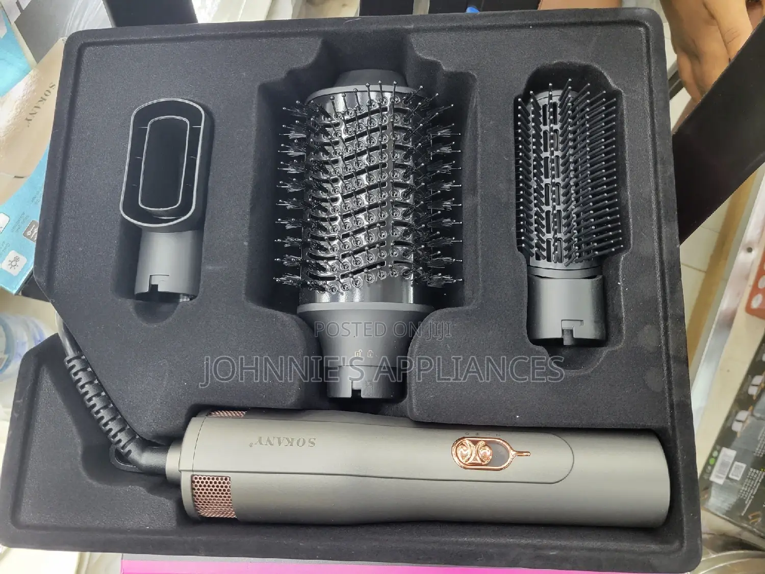 Sokany Hot Air Comb 3in1 Straightener
