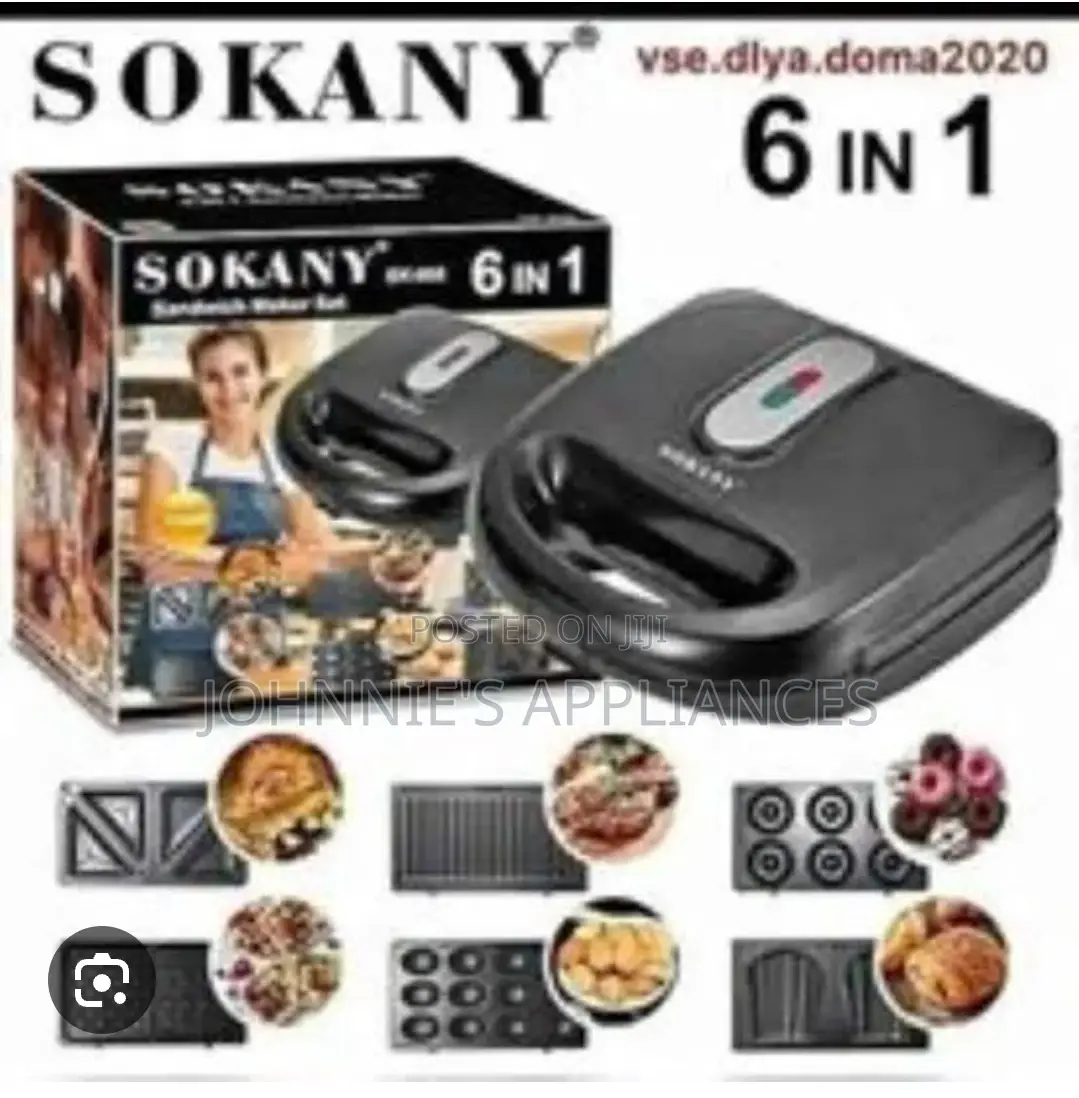Sokany 6in1 Sandwich Maker Machine