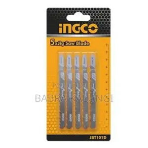 Ingco Jig Saw Blade for Wood_ Orange/ Black