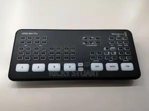 Blackmagic Design Atem Min Pro Hdmi Live Stream Switcher