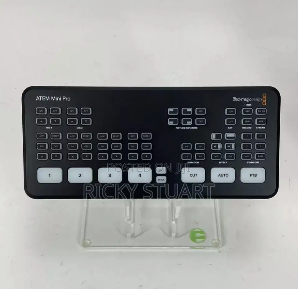 Blackmagic Design Atem Min Pro Hdmi Live Stream Switcher