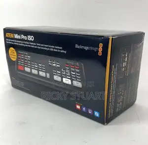 Blackmagic Design Atem Min Pro Hdmi Live Stream Switcher