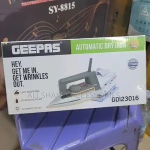 Dry Iron, Geepas Dry Iron, Electric Dry Iron, Flat Dry Iron