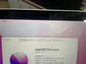 Laptop Apple MacBook Pro 2015 8GB Intel Core I5 SSD 128GB