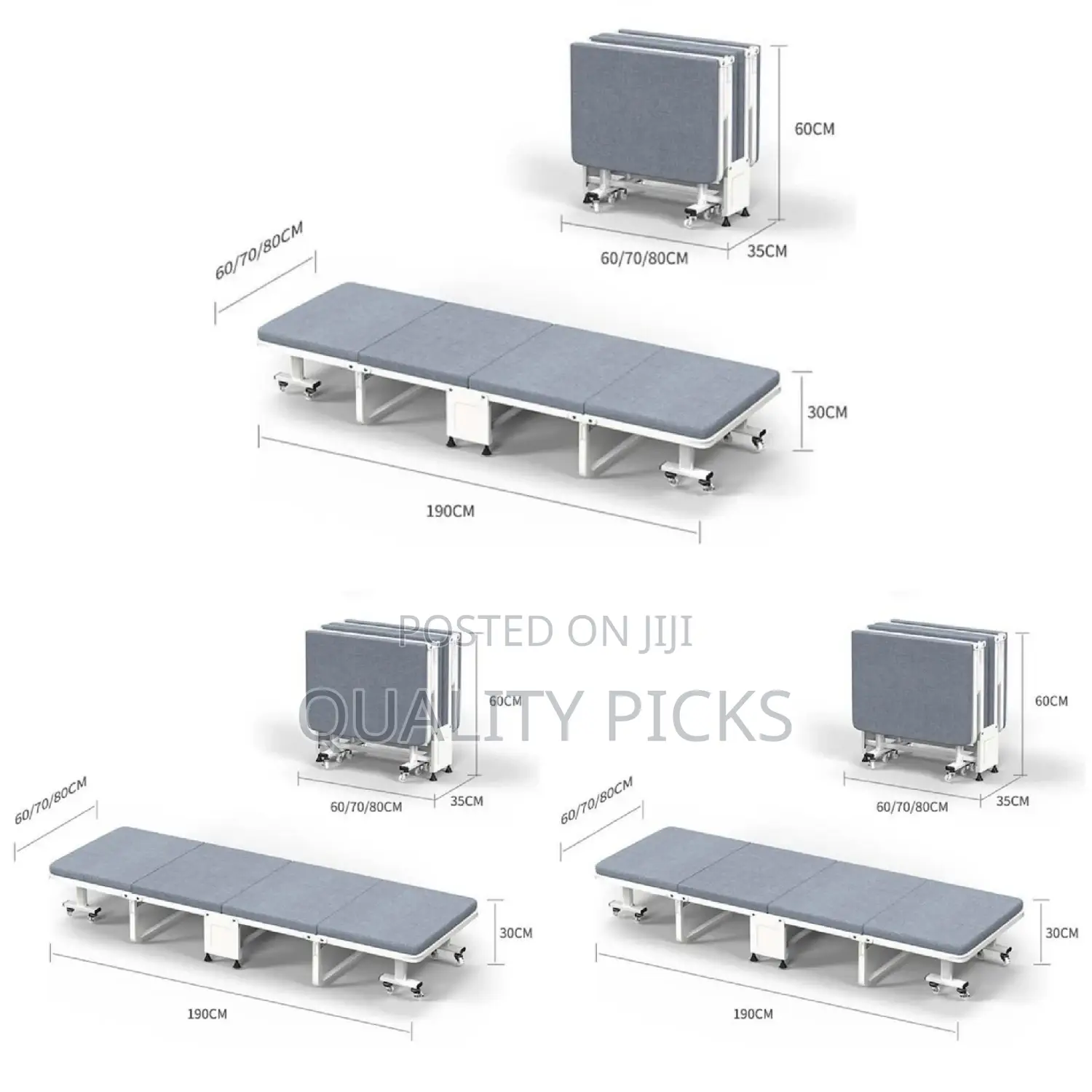 Adjustable Folding Bed
