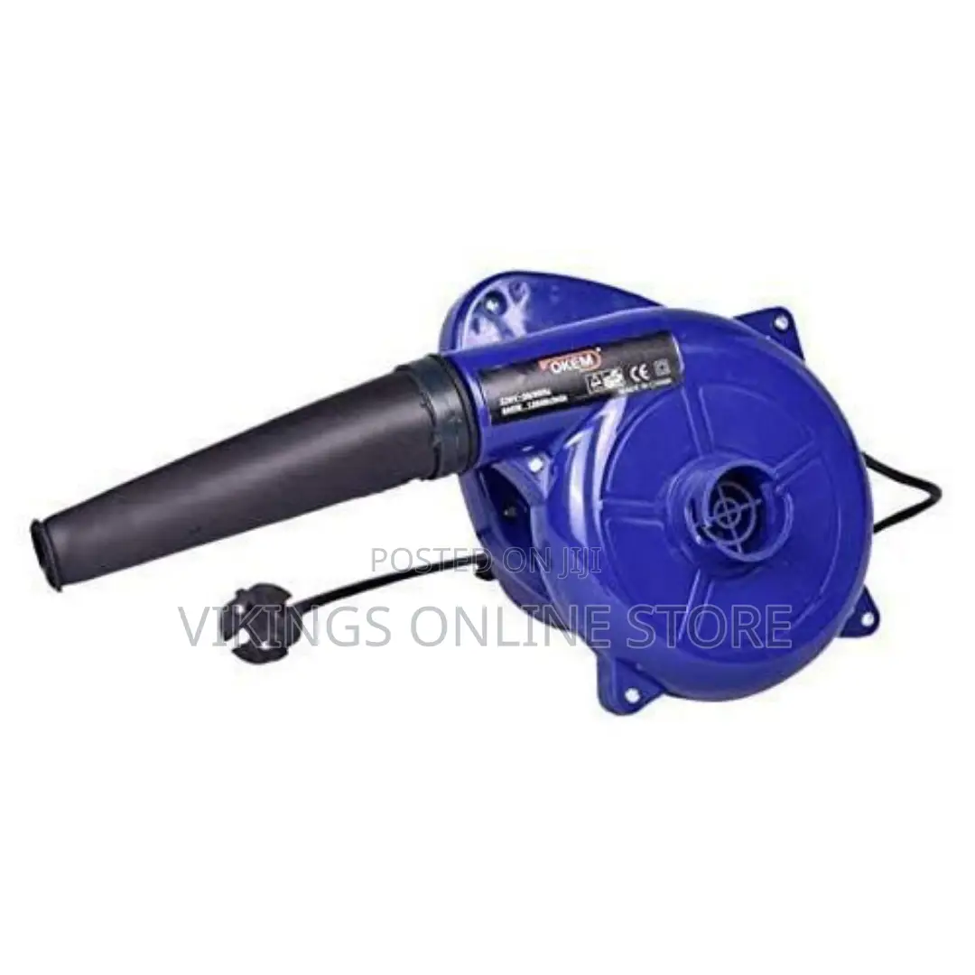 Okem Electric Hand Held Air 600W Dust Blower - Blue