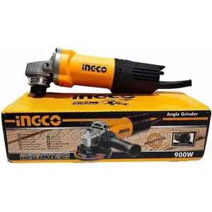 INGCO Angle Grinder, 900W - Orange, Black