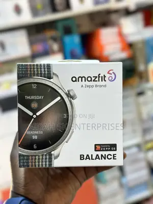 Amazfit Balance With Brown Leather Smartwatch