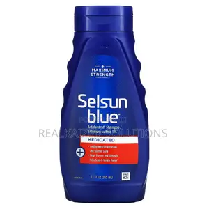 USA SELSUN BLUE Medicated Antidandruff Selenium 1% Shampoo