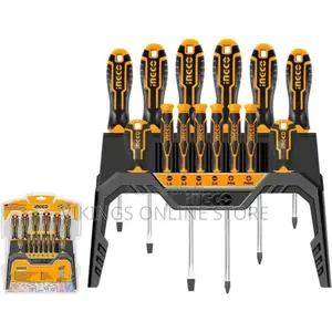 INGCO 14 PCS Screw Driver Precision Screwdriver Set -