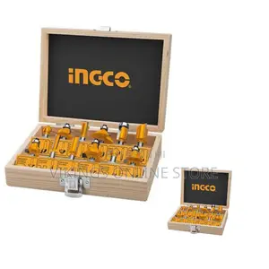 12 PCS Router Bits Set(8mm) - Yellow