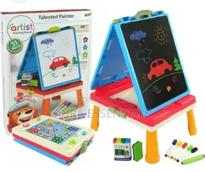 2 in 1 Multipurpose Double Faced Drawing Board