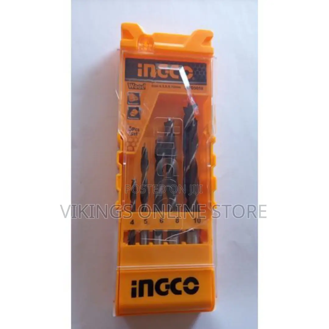 INGCO Wood Drill Nails Set-Yellow