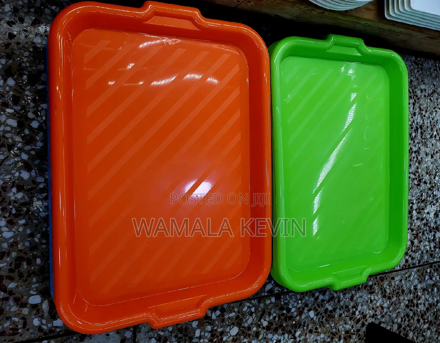 Plastic Serving Tray 6PCS