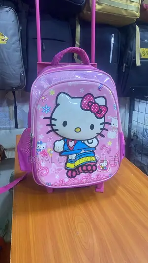School Bags Travel Handle Wheels Ko