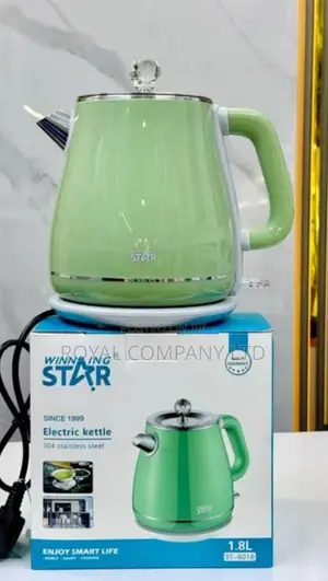 Electric Kettle 1.8litrs /Original Stainless Steel Kettle