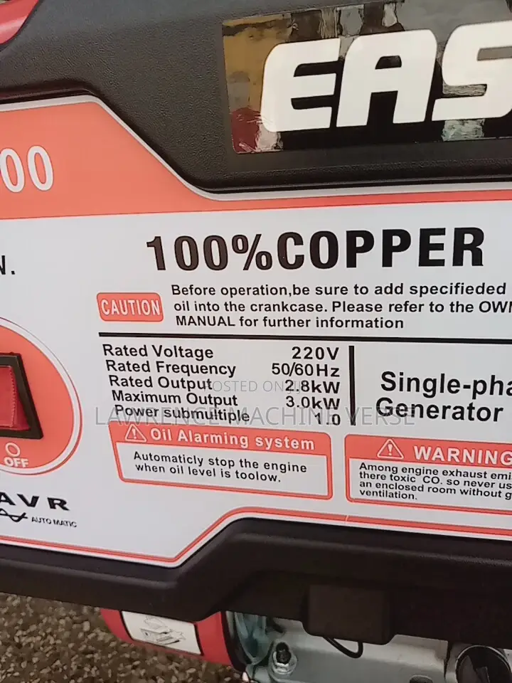 Gasoline Generator Km4500