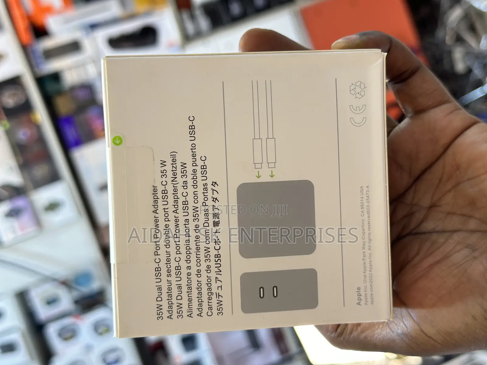 Apple Dual USB-C 35W Power Adapter