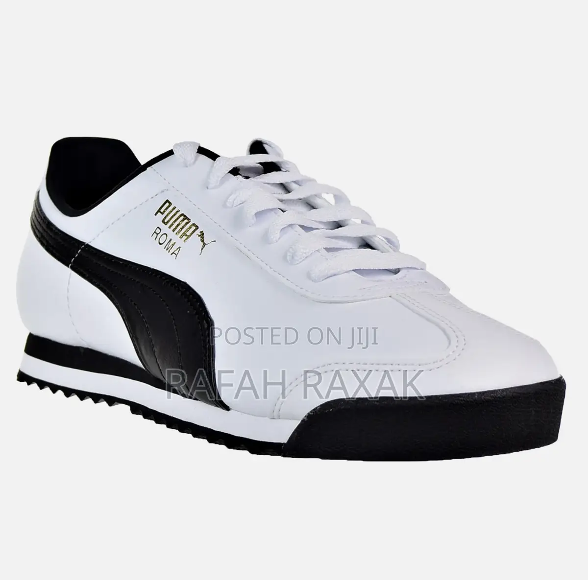 Original Black White Puma Roma Basic Sneakers
