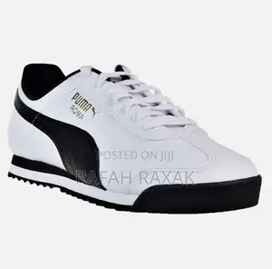Original Black White Puma Roma Basic Sneakers