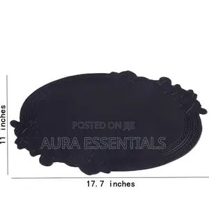 Oval Placemats Indoor Set of 12 Pieces