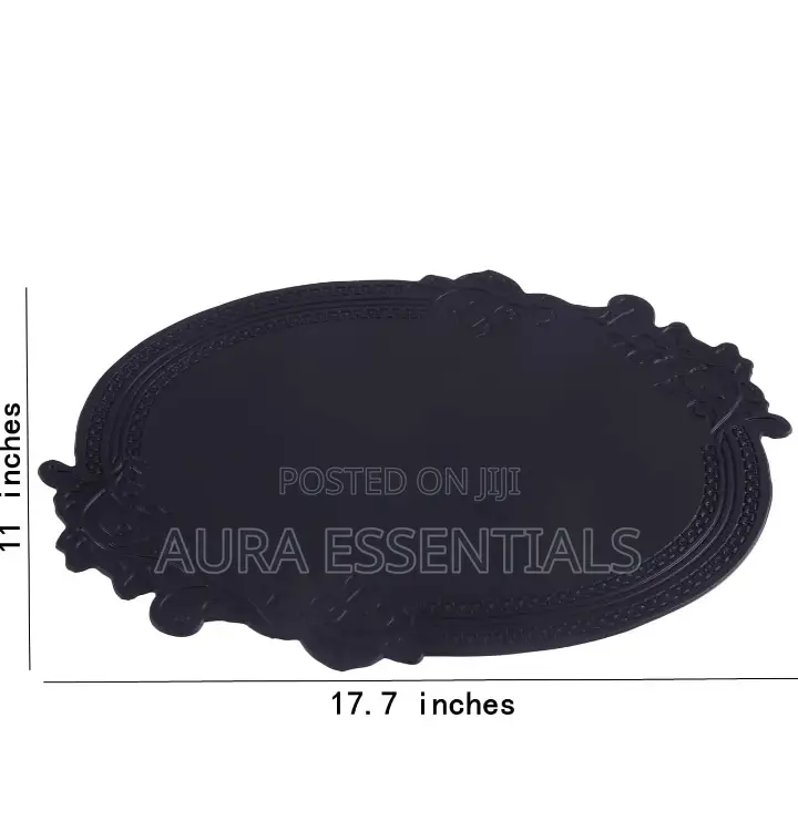 Oval Placemats Indoor Set of 12 Pieces