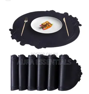 Oval Placemats Indoor Set of 12 Pieces
