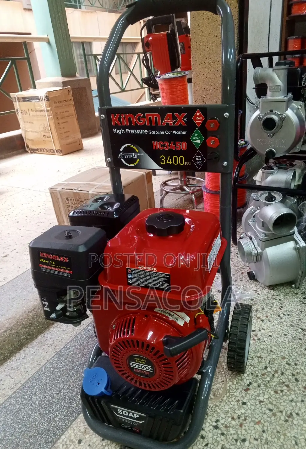 Kingmax Petrol Pressure Washer