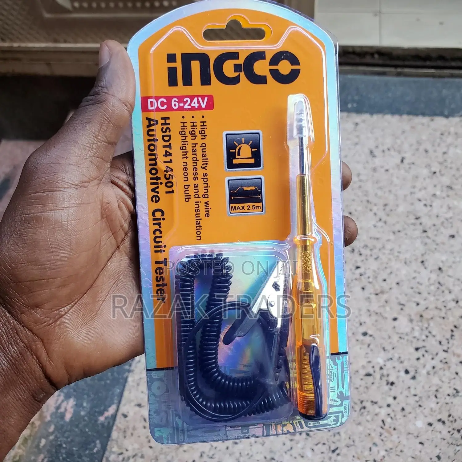 Automotive Circuit Tester, Ingco HSDT414501