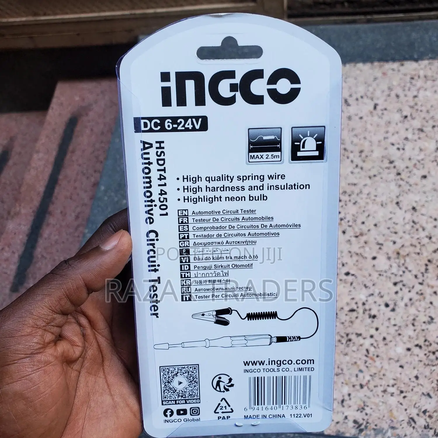 Automotive Circuit Tester, Ingco HSDT414501