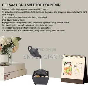 Teapot Water Fountain Ornament