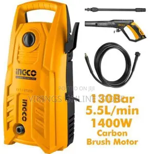 INGCO High Pressure Washer 1400W - Orange