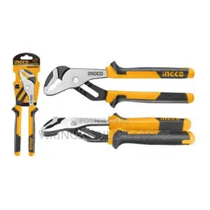 INGCO 255mm(10" Inch) Rubber Grip Scissors Blade - Orange
