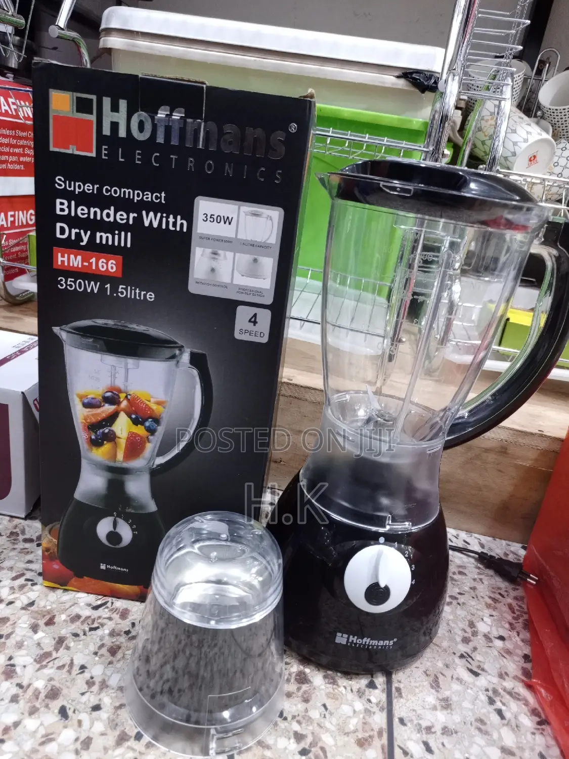 4speed Hoffman Electric Blender (350W)