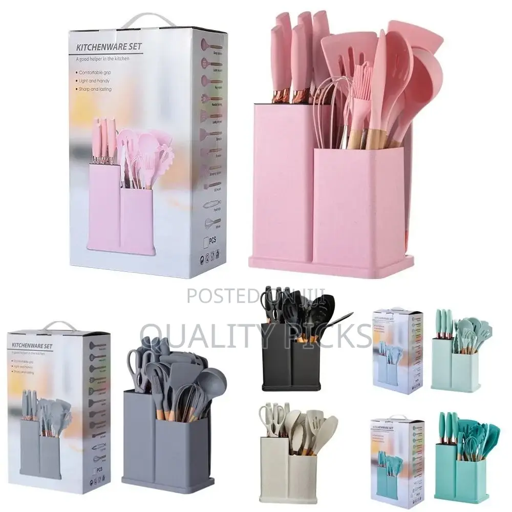Brand Kitchen Silicone Utensils Set
