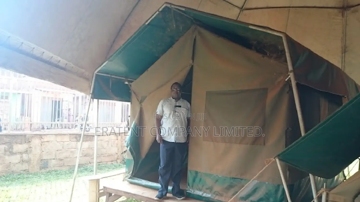 2x4m Canvas Camping Tents