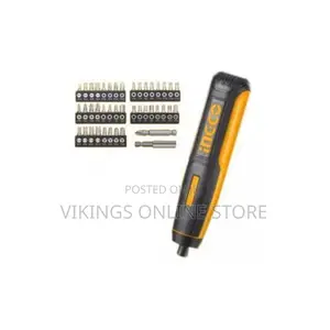 INGCO Lithium-Ion Cordless Screwdriver - Black