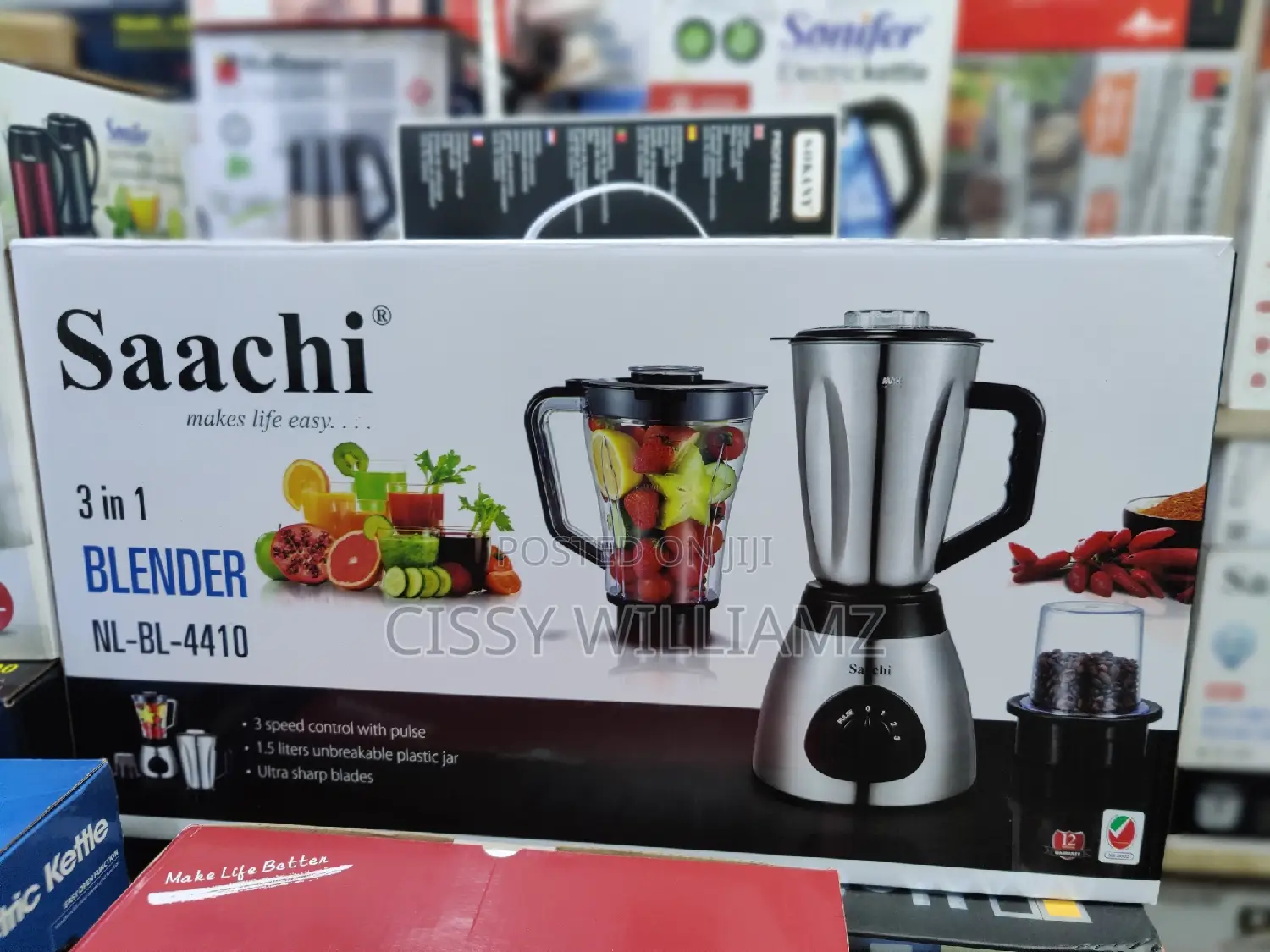 3in1 Blender/3in1 Electric Blender/3in1 Saachi Blender