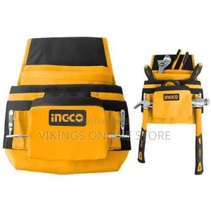 INGCO Tools Pouch 10kg Load L32*W28cm - Orange / Black