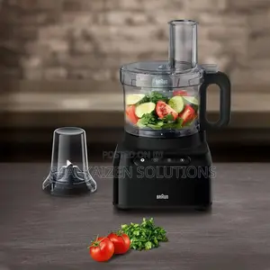German BRAUN Pureease Food Processor
With 6 Attachments 800W