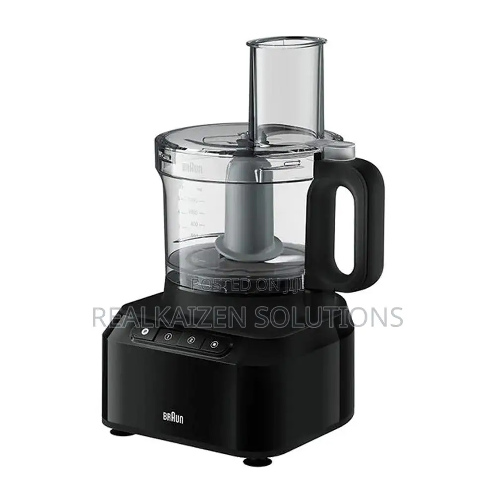German BRAUN Pureease Food Processor
With 6 Attachments 800W
