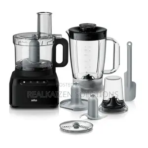 German BRAUN Pureease Food Processor
With 6 Attachments 800W