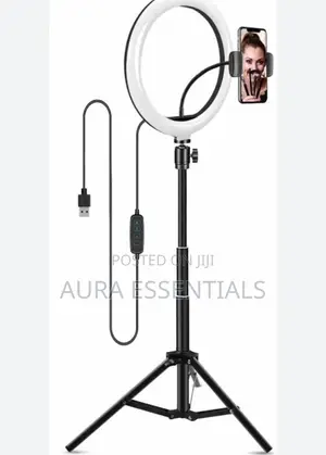 10" LED Ring Light Lamp Tripod Stand Kit